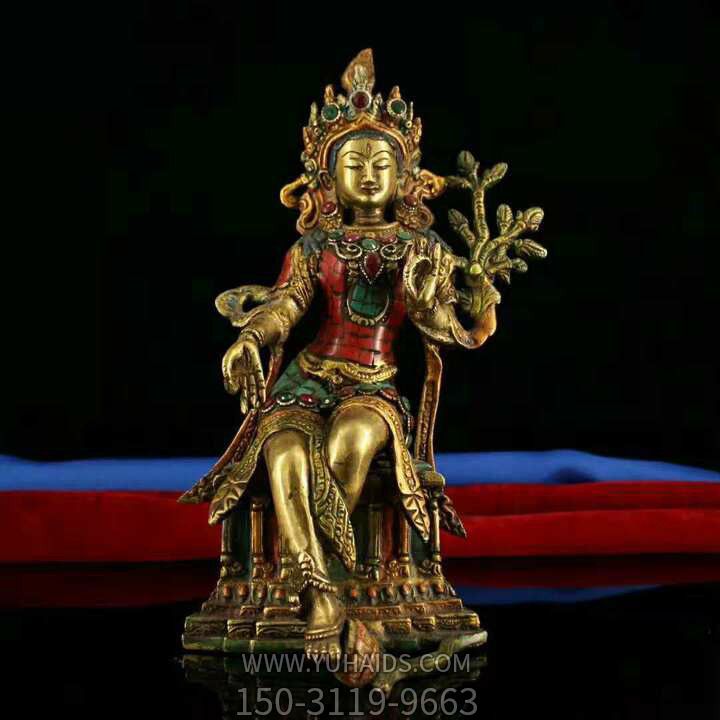 不锈钢喷金烤漆创意供奉佛像度母博鱼网页版