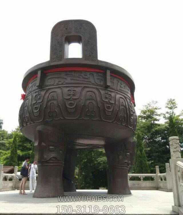 户外广场大型铜雕户外园林景观鼎倒水博鱼网页版