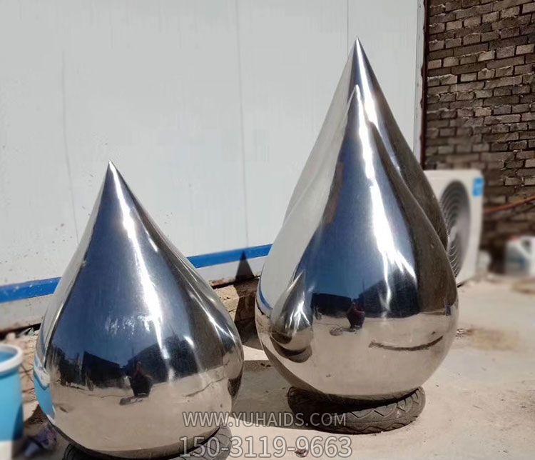 户外不锈钢创意景观水滴博鱼网页版