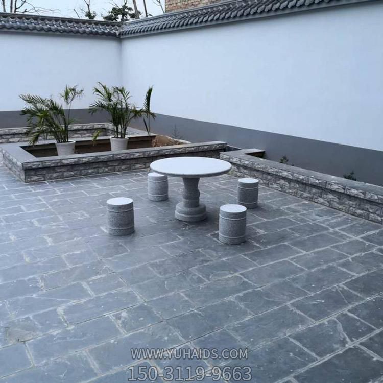 庭院休闲大理石石雕石桌石凳博鱼网页版