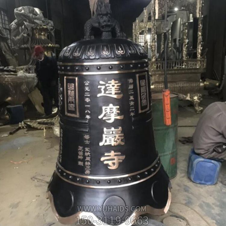寺院黄铜铸造青铜大钟景区祠堂 户外警钟博鱼网页版