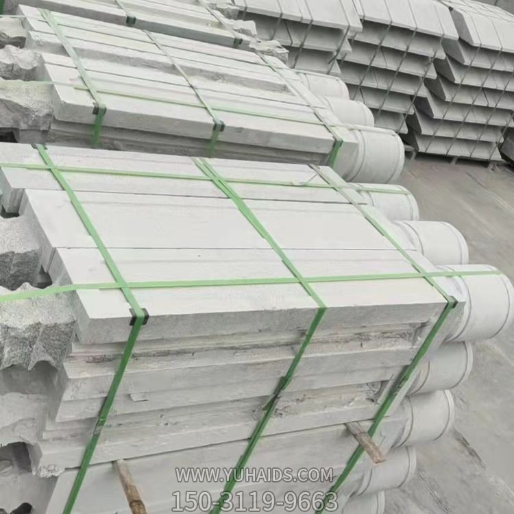 市政绿化公园广场芝麻白定制 桥栏板 桥柱子 下水石槽博鱼网页版