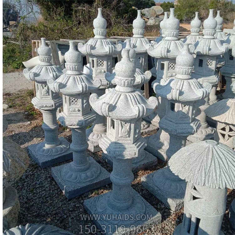 庭院草坪石灯笼 户外石雕灯塔博鱼网页版