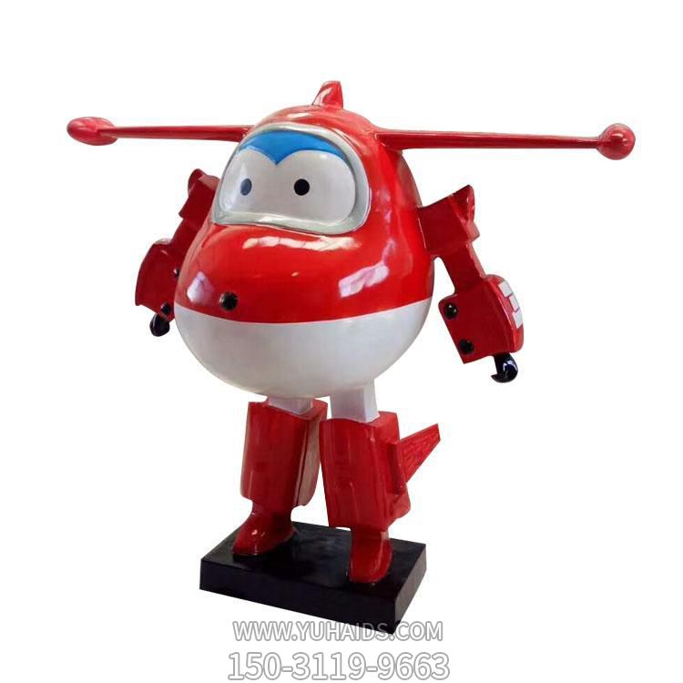 玻璃钢卡通动漫人物乐飞公仔儿童游乐园摆件博鱼网页版