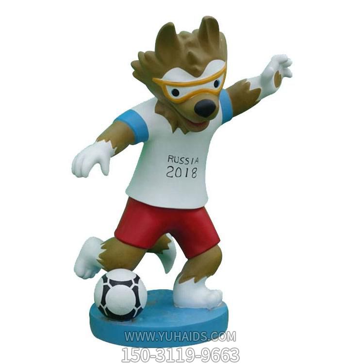 商场户外园林景观玻璃钢卡通狗狗博鱼网页版