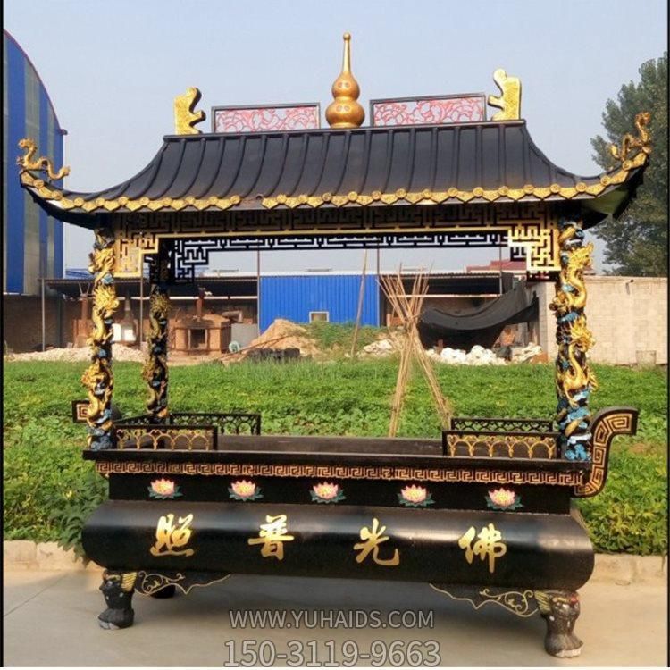 寺庙宗教祈福不锈钢仿铜香炉博鱼网页版