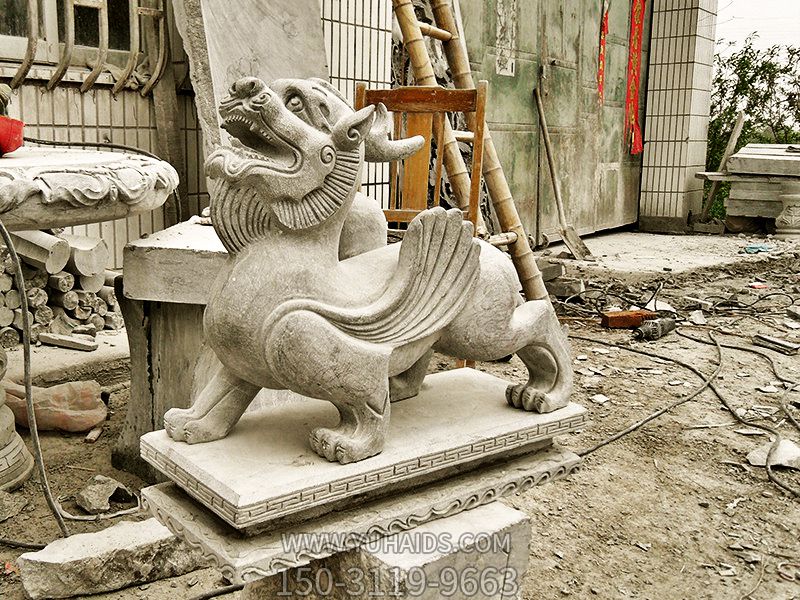 庭院大理石石雕神兽貔貅博鱼网页版