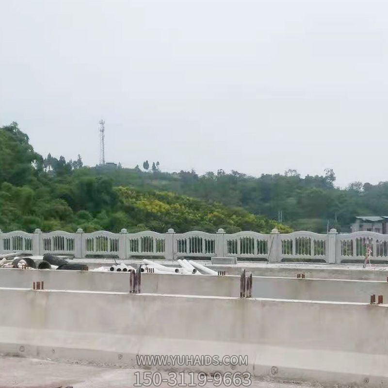 城市街道镂空花岗岩防护栏杆博鱼网页版