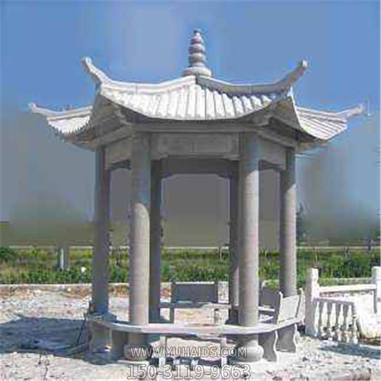 大理石石雕户外公园大型凉亭博鱼网页版