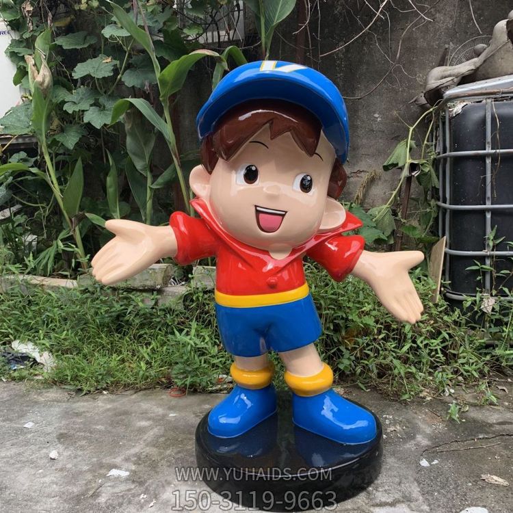 幼儿园玻璃钢卡通彩绘园林景观摆件博鱼网页版