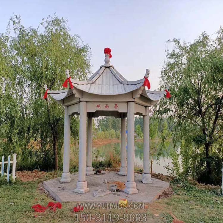 公园户外大理石石雕凉亭博鱼网页版
