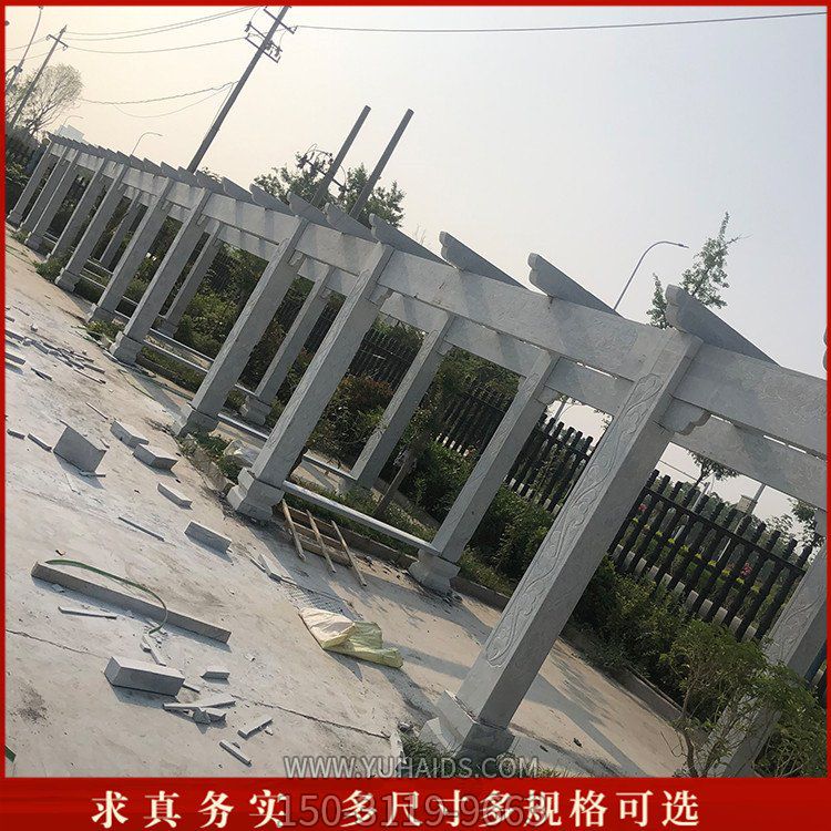 大理石石雕户外园林长廊博鱼网页版