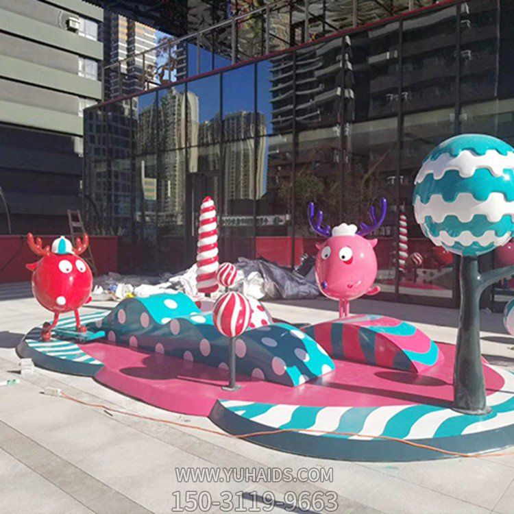 商场室内卡通人物玻璃钢博鱼网页版