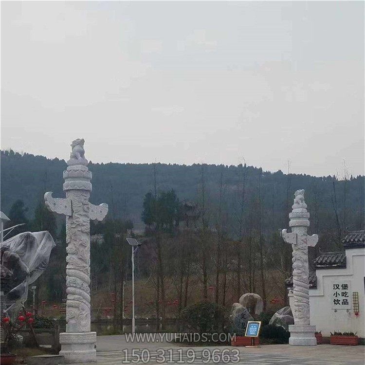 广场大理石石雕户外文化柱博鱼网页版