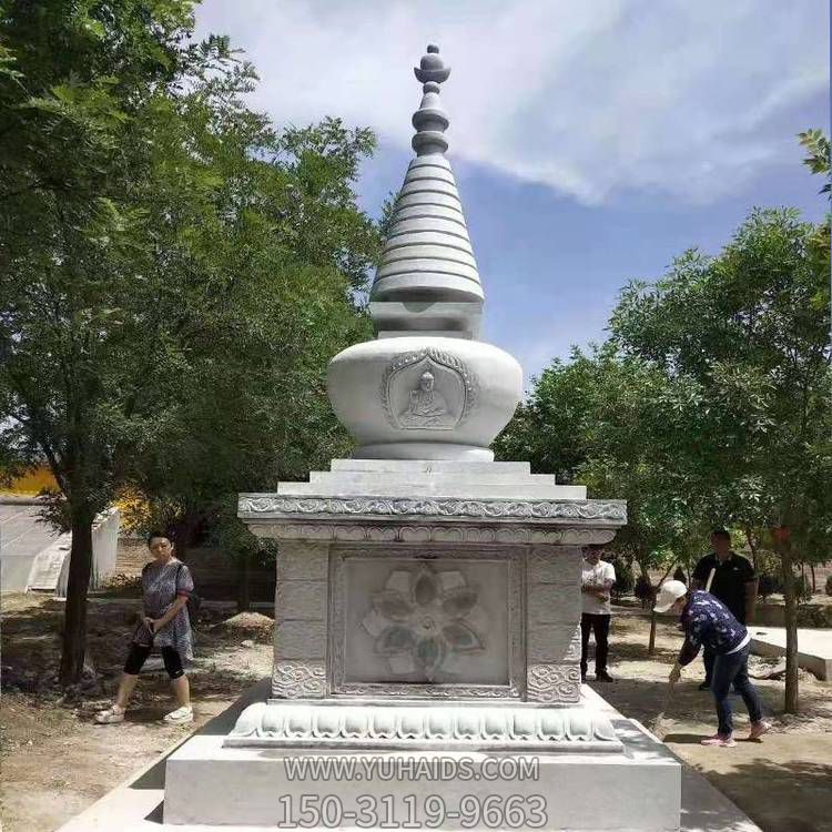 寺庙宗教大理石石雕浮雕舍利塔博鱼网页版