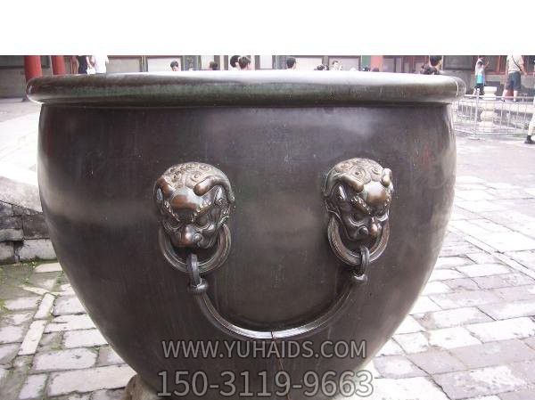 庭院铜雕狴犴创意缸博鱼网页版