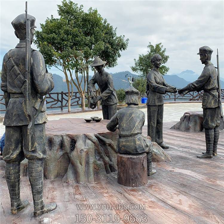 铜雕景区户外园林景观人物博鱼网页版