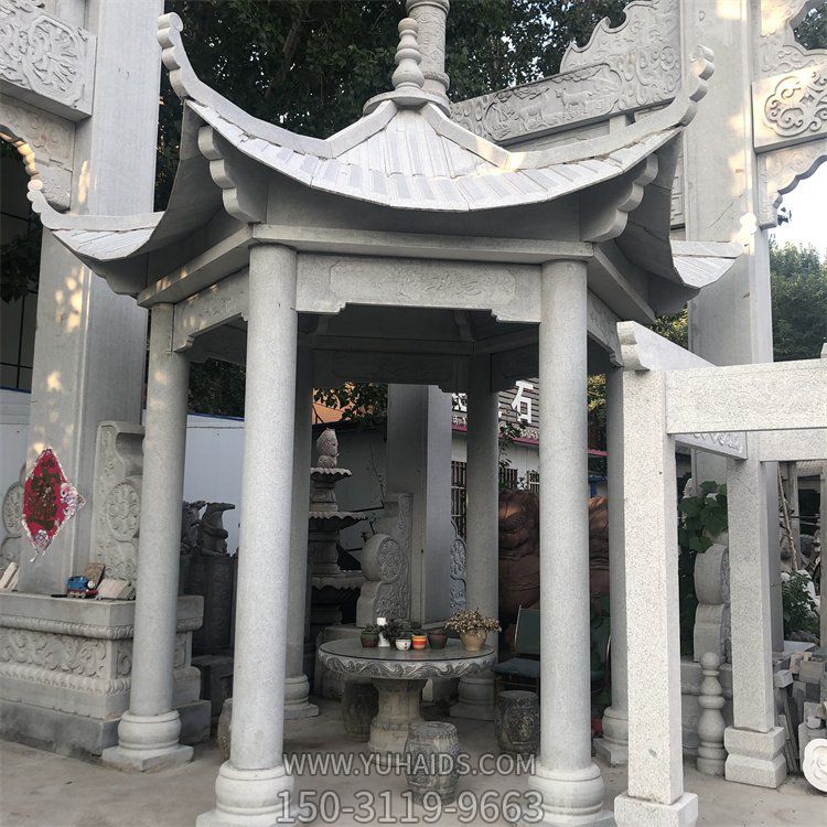 公园小区花岗岩石雕凉亭博鱼网页版