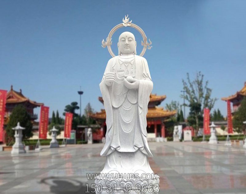 户外汉白玉石雕大型佛像地藏王博鱼网页版
