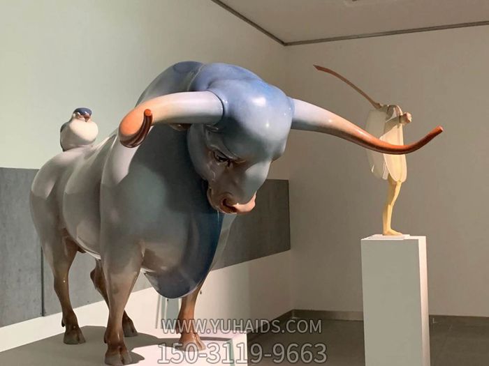 室内玻璃钢彩绘牛博鱼网页版