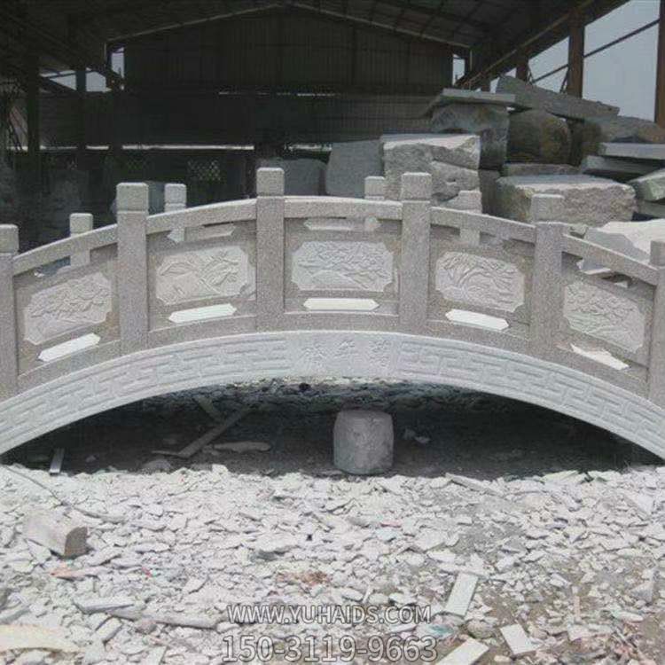 庭院石拱桥摆件护栏景观小桥苏氏园林建筑花岗岩小石桥博鱼网页版