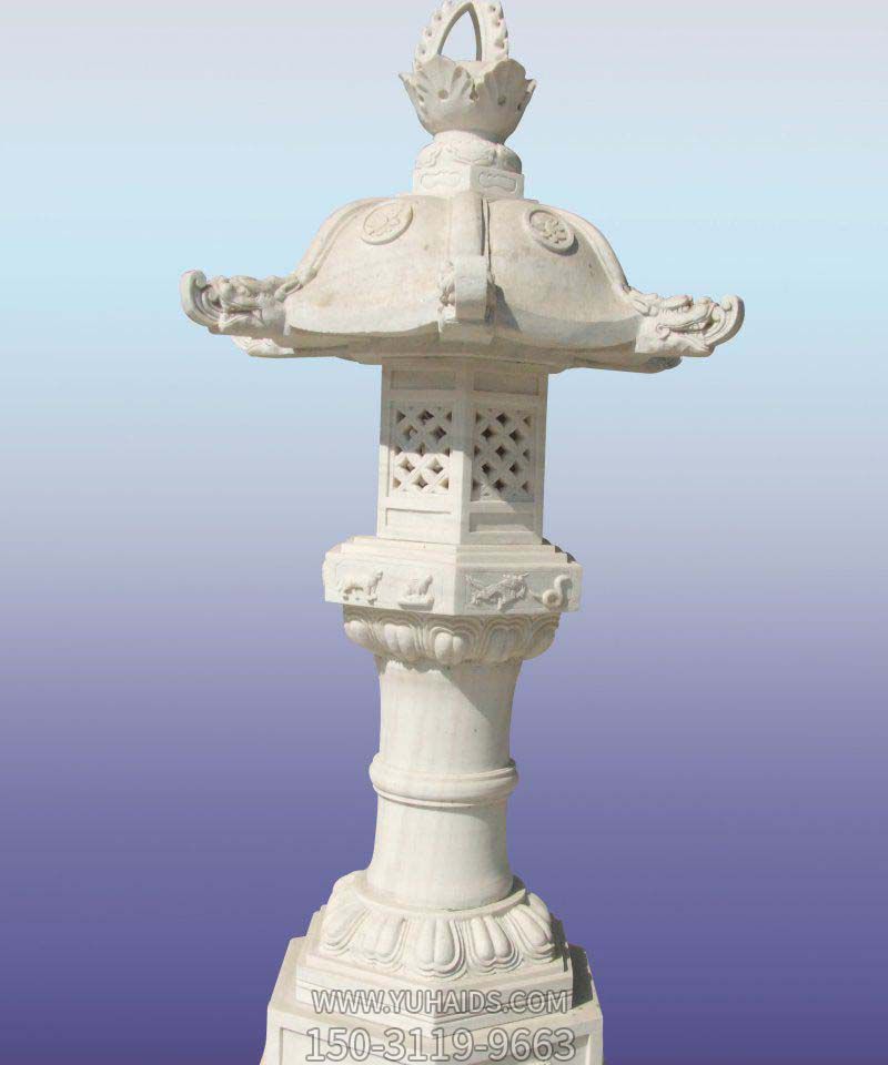 灯笼博鱼网页版-汉白玉庭院摆放灯笼石博鱼网页版