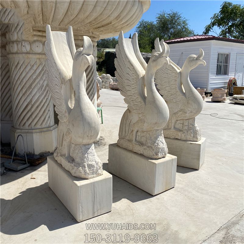 寺庙大理石锻造创意天鹅博鱼网页版