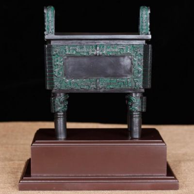 仿古青铜器祈福上香香炉鼎摆件