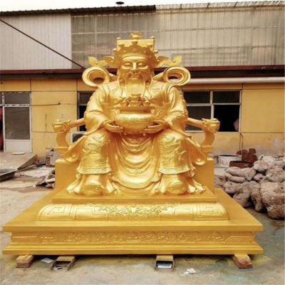 玻璃钢仿铜寺庙宗教财神博鱼网页版