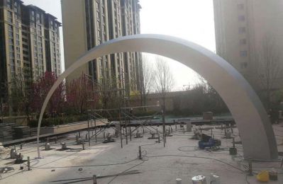 简约不锈钢小区拱门博鱼网页版