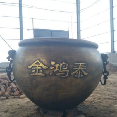 仿古别墅铸铜聚宝盆博鱼网页版