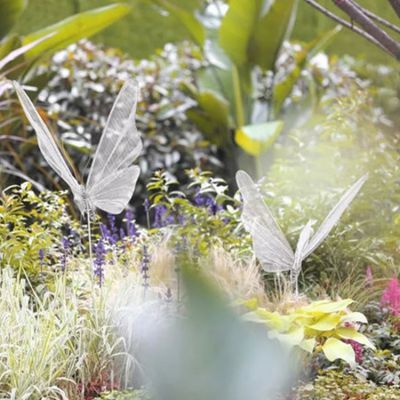 不锈钢金属铁艺L镂空蝴蝶