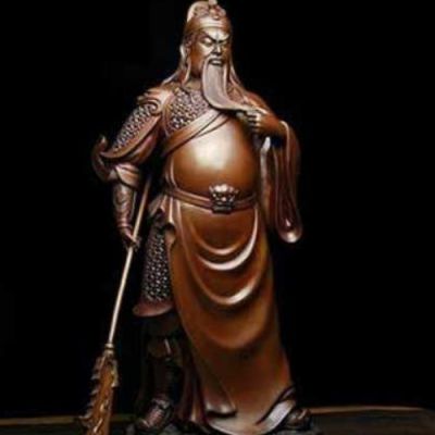 家居供奉铜雕武财神关公博鱼网页版