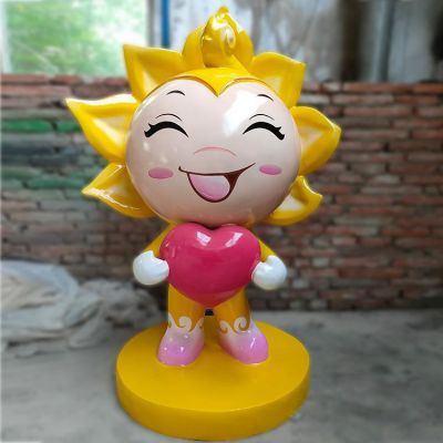 玻璃钢卡通公仔博鱼网页版商场门店落地摆件
