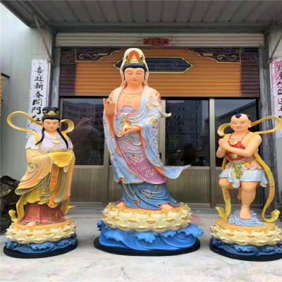 景区大型供奉佛像树脂彩绘观音博鱼网页版