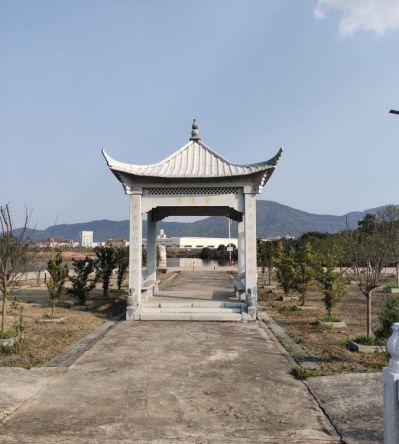 青石大理石石雕户外公园景观凉亭博鱼网页版