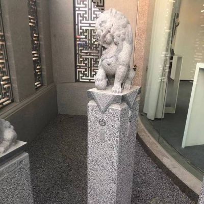 庭院门口镇宅大理石砂石是园林景观拴马桩博鱼网页版