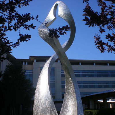 不锈钢抽象景观博鱼网页版，镂空人形景观博鱼网页版