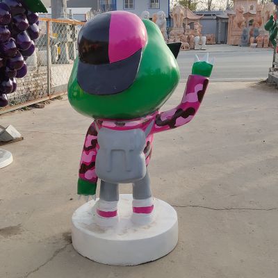 花园玻璃钢站立的青蛙博鱼网页版