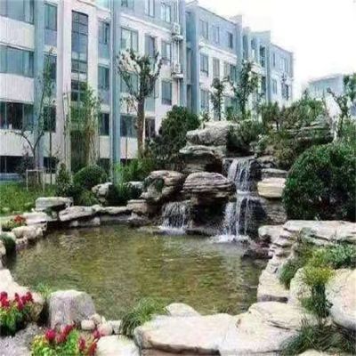 小区水池造景天然大理石喷泉假山流水博鱼网页版
