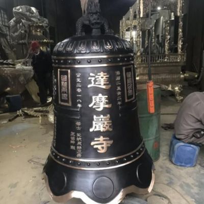 寺院黄铜铸造青铜大钟景区祠堂 户外警钟