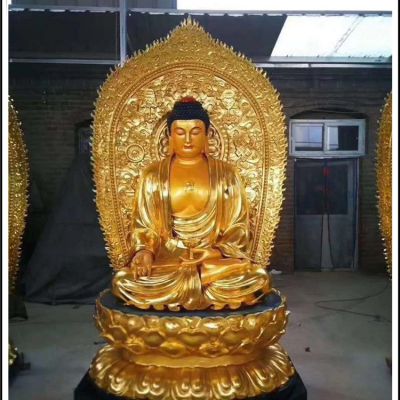 寺庙大型玻璃钢喷漆如来佛祖博鱼网页版