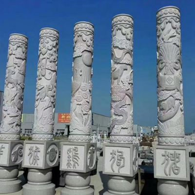 户外园林大型浮雕文化柱博鱼网页版