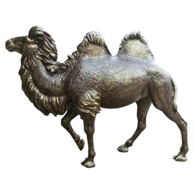 铸铜骆驼动物小品公园街道边摆件博鱼网页版