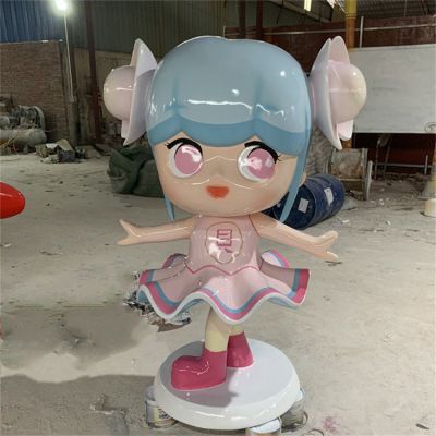 商场户外园林景观玻璃钢卡通公仔博鱼网页版