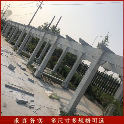 大理石石雕户外园林长廊博鱼网页版