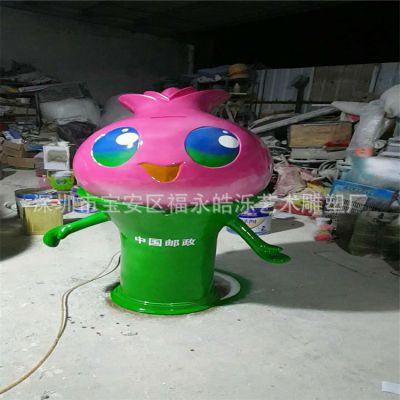 户外玻璃钢卡通玫瑰邮筒信箱玫瑰博鱼网页版