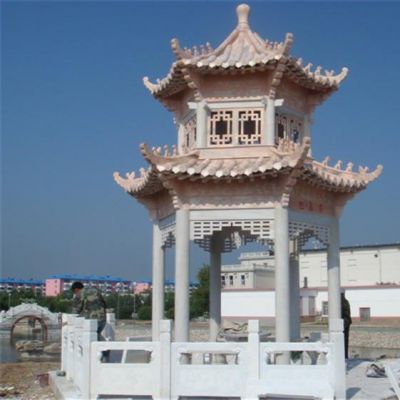 大理石户外园林景观凉亭博鱼网页版