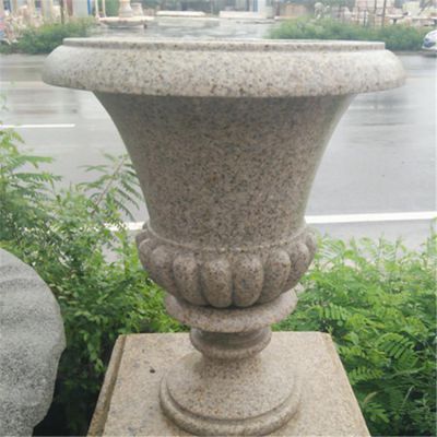 砂石石雕户外街道欧式花盆博鱼网页版