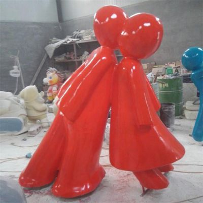 园林户外玻璃钢卡通抽象人物博鱼网页版